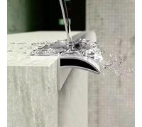 Striscia gocciolante Curva per Profilo del Tetto, Modanatura a Becco d'aquila in Alluminio per prevenzione del riflusso dell'Acqua piovana, grondaia/Bordo Esterno del davanzale della Finestra