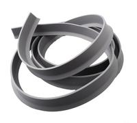 Striscia impermeabile per doccia, efficace barriera in silicone per bagni, mantiene l'acqua dove appartiene (grigio, 2,5 m)