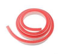 Striscia impermeabile per doccia, efficace barriera in silicone per bagni, mantiene l'acqua dove appartiene (trasparente 1,5 m)
