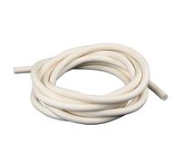 Striscia in gomma siliconica spugnosa, 1 pz 5 m 8 mm 9 10 11 12 striscia rotonda in schiuma di gomma siliconica, spugna in silicone bianco(9mm(5m))