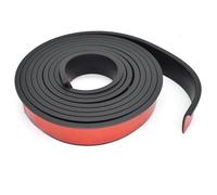 Striscia in neoprene autoadesivo per guarnizioni, mestieri fai-da-te, rivestimento per pavimenti, stripping meteorologici, imbottitura anti-slittamento e riduzione delle vibrazioni 2m W:60mm
