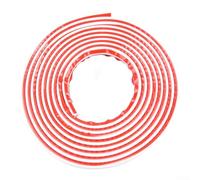 Striscia in PVC per angoli interni da 3 m, con texture dimensionale e forte adesione (bianco)