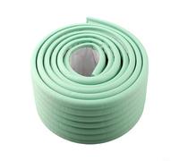 Striscia isolante termico in schiuma per tubi dell'acqua installati sopra il suolo sotto la linea del gelo o all'interno di contenitori non riscaldati, 2 m x 8 cm (verde)