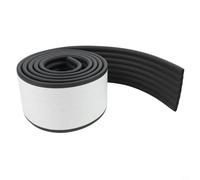 Striscia isolante termico in schiuma per tubi dell'acqua installati sopra il suolo sotto la linea del gelo o all'interno di contenitori non riscaldati, 2 m x 8 cm (nero)