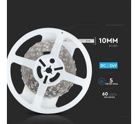 STRISCIA LED 1190LED V-Tac 24V Bobina 5mt Strip 2835 ALTA LUMINOSITA' IP20 NEW [EEK: D]