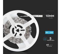 V-TAC Strip LED SMD5050 11W/m 5m 60 LED/m 12V 4000K IP20 10mm