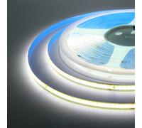 Striscia LED 220V COB 12W/m 5m 10m 15m 20m Luce Bianca SUPER LUMINOSA Adesiva