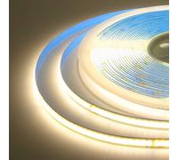 Striscia LED 220V COB 12W/m 5m 10m 15m 20m Luce Bianca SUPER LUMINOSA Adesiva