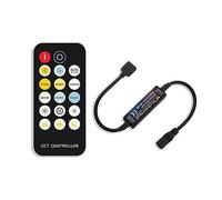 Striscia led 5-24V mini controller Striscia luminosa RGB Dimmer monocromatico colorato RGB+CCT(17 key dual tone light)