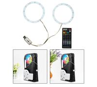 Striscia LED 5050 Luci RGB Sincronizza Musica 8 Colori 400 Effetti