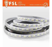 Striscia LED 5m IP65 5050 24V - 12W/m 60led/m 3000K
