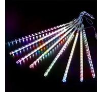 Striscia LED a bassa tensione, 30 cm, RGBY, 3 m + 5 m, 8 strisce, ideale per decorazione di interni e feste.