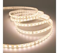 Striscia led adesiva per esterni rotolo da 5 m luce calda