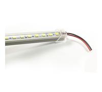 STRISCIA LED BARRA RIGIDA PROFILO ALLUMINIO COPERTURA PLEXIGLASS 2MT M METRI