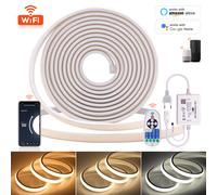 Striscia LED COB 220V Esterno Impermeabile IP67 288LEDs/M Strisce Commerciale [EEK: A+++]