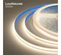 Striscia LED COB 24V 100W strip 10Mt illuminazione uniforme 3000K 4000K 6500k