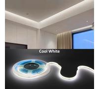 Striscia LED COB 24V basso consumo 10W/m alta efficienza luminosa dimmerabile