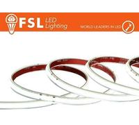 Striscia LED COB 5m 24V IP65 6500K CRI90 15W/m 1500lm/m alta luminosità