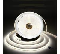 Striscia LED COB DC24V,4000K colore bianco naturale 5m dimmerabile,480 LED/m,CRI90 super luminosa, senza macchie scure, flessibile, colore bianco, per progetti di illuminazione fai da te, solo LED