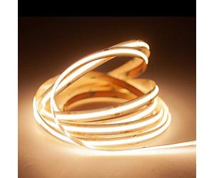 Striscia LED COB Eco 504, bianco caldo (3000 K), 60 W, 5 metri, 24 V, IP20, CRI 82