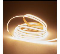 Striscia LED COB Eco 528, bianco caldo (3000 K), 75 W, 5 metri, 24 V, IP20, CRI 90