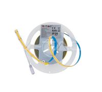 STRISCIA 2100 LED 2835 COB NATURALE 5 METRI NON IMPERMEABILE 24V VT-2835IP20421COB-LED2668 V-TAC