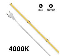 STRISCIA LED 2835 COB NATURALE 5 METRI IMPERMEABILE 220V LSC220VN-ALC927024 ALCAPOWER