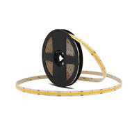 Striscia led cob luce bianca bobina 50 metri 24 v smd 500 watt 6500k 8 mm