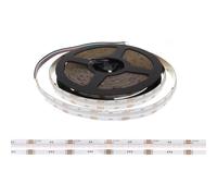 Striscia LED COB RGBW 20W/m Multicolore e B. Naturale 24VDC IP20 5m Professional Colore RGBW