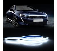 Striscia LED Cofano Auto Faro Luce Diurna Luminosa Sequenziale Accensione a Scorrimento Macchina Camion SUV 150 cm Luce Flessibile Impermeabile 600K Universale Profilo Coperchio del Motore