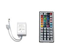Striscia LED con telecomando RGB da 44 tasti, 12 V, 72 W, dimmerabile, con cambio colore, vari colori