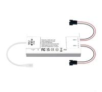 Striscia LED Controller con microfono incorporato e sincronizzazione musicale in tempo reale per display dinamici di luce su schede (A)