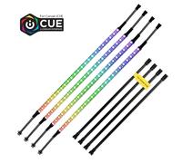 Striscia LED digitale indirizzabile WS2812b da 40 cm per la decorazione della custodia del PC, per iCUE CORSAIR Lighting Node PRO Commander PRO Canali LED RGB