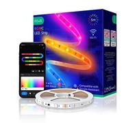Striscia LED Digitale RGB IC WIFI Intelligente F4, 5M, 24W, TUYA / Smart Life