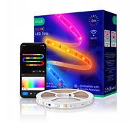 Striscia LED Digitale RGB IC WIFI Intelligente F4, 5M, 24W, TUYA / Smart Life