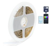 Striscia Led Digitale Smart 24V 24W 5 metri IP20 RGBIC con telecomando Aigostar