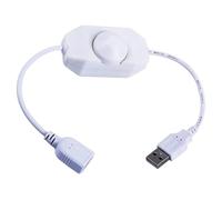 Striscia LED Dimmer - Touch & Manual Knob Hellness Controller per strisce LED | Interruttore dimmer LED di controllo per strisce luminose flessibili da 12 V/24 V