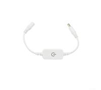 Striscia LED dimmerabile, interruttore con sensore touch, DC 12 V 24 V, compatibile con strisce LED 2835 5050 con tecnologia di regolazione (bianco)