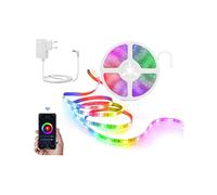 STRISCIA LED HOMCLOUD Striscia LED WiFi e luce bianca calda,18W, RGB + bianco caldo