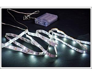 Striscia LED in 2 misure e 3 colori - Individualmente accorciabili in base al numero di LED, 1m - kaltweiß