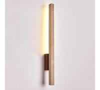 Striscia LED in Marmo da 8 W, Moderna Decorazione per la casa, per Interni, Bar, Applique lineari minimaliste, Lampada da Parete in Pietra Naturale per Camera da Letto, Soggiorno, corridoio, bagn