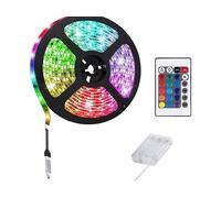 STRISCIA LED INF con telecomando RGB 2 m IP65, nero