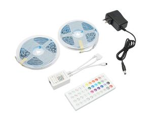 Striscia LED intelligente 2x15m, 24V con telecomando, controllo vocale, bluetoot