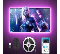 Striscia LED Intelligente Govee H6178 3 m Bluetooth 16M Colori Nero