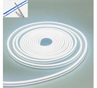 STRISCIA LED LUCE BIANCA PER SCRITTA INSEGNA LUMINOSA STRIP FLESSIBILE 5 MT IP65 [EEK: A++]