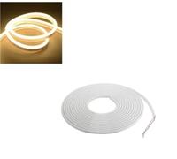 STRISCIA LED LUCE CALDA PER SCRITTA INSEGNA LUMINOSA STRIP FLESSIBILE 5 MT IP65 [EEK: A++]