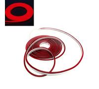 STRISCIA LED LUCE ROSSA PER SCRITTE INSEGNE LUMINOSE STRIP FLESSIBILE 5 MT ROSSO