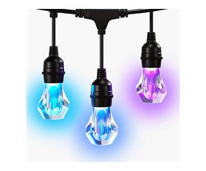 STRISCIA LED NANOLEAF Essentials Outdoor String Lights Expansion Pack Multicolore, Wi-Fi, Bluetooth, Matter