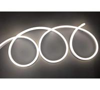 Striscia LED Neon Flessibile Impermeabile IP65 5 Metri 120 led/m 12V Naturale