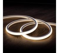 Striscia LED Neon Regolabile 220V Bianco Naturale Semicircolare 180 7.5W/m [EEK: F]